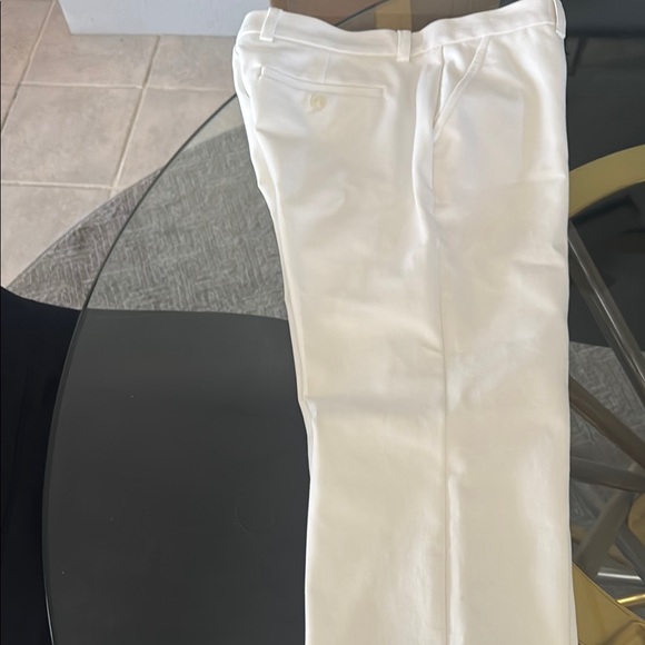 NWT Mr Turk Men's White Clyde Slim trouser Size 31 - Picture 1 of 5